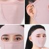 Sunscreen Mask Summer Ice Silk Anti-Uv Outdoor Sports Cycling Bike Motorcycle Scarf Breathable Thin Women Half Face Cover