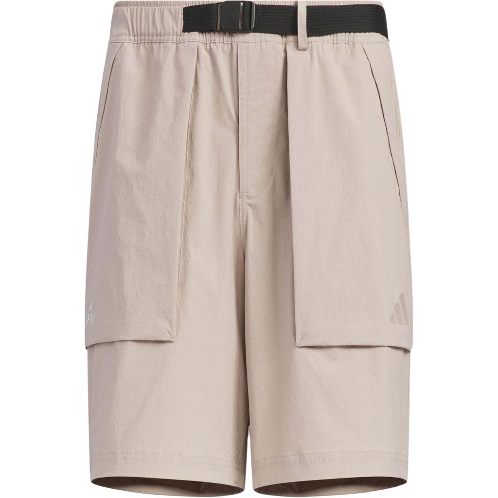 Adidas Water-Repellent Sports Casual Shorts Men Bottoms Vapor-Grey JN9453