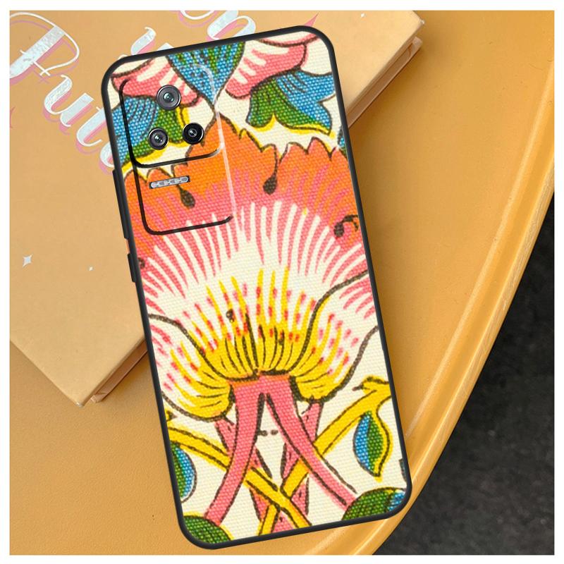William Morris Lodden Funda For Xiaomi 17 Pro Max 15 14 Ultra 13T 14T 15T POCO X7 Pro X5 X6 F5 F6 F7 F8 Ultra Case Xiaomi 17 Pro