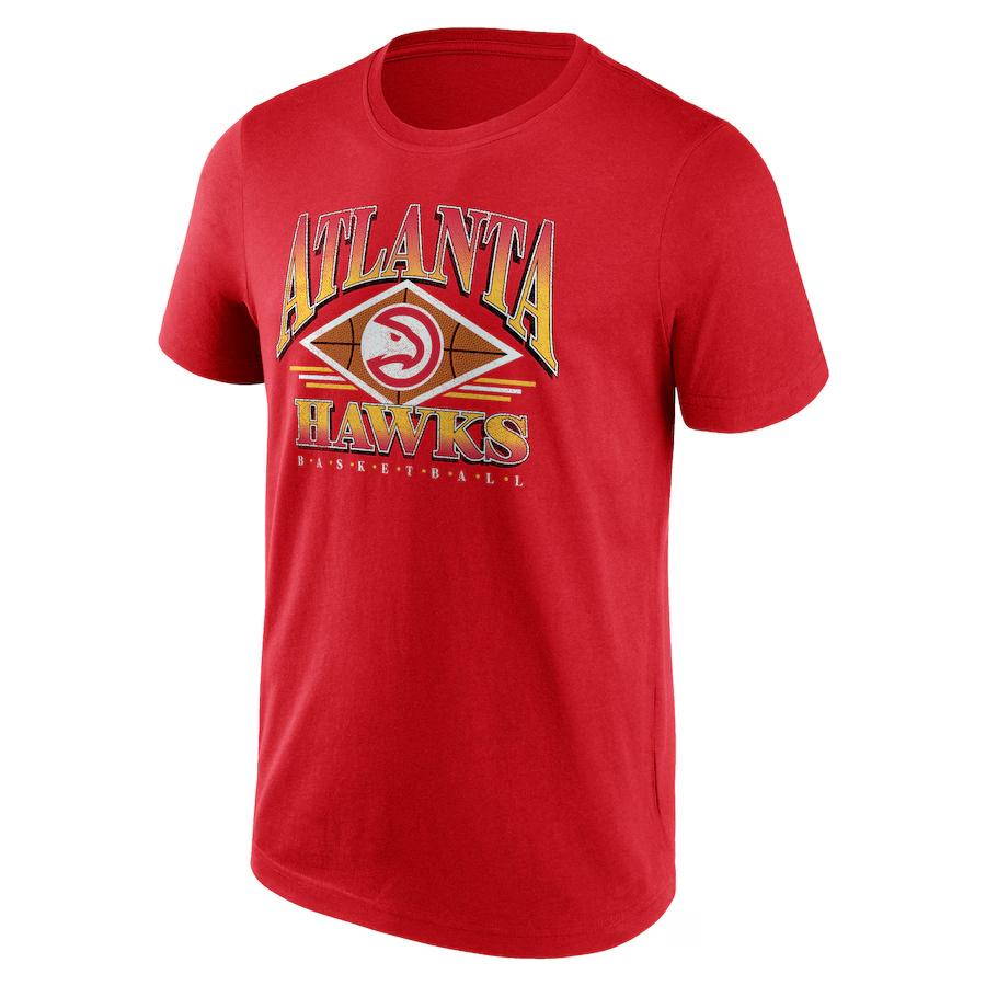 

2025 Fashion Men s Summer Hot New Atlanta Hawks Fanatics Brand Power Men s Atlanta Hawks Fanatics Brand Pattern T-Shirt Men s 4XL