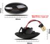 hotimp compatible R50 R52 R53 sequential fiber LED smoke lens side marker turn signal MINI