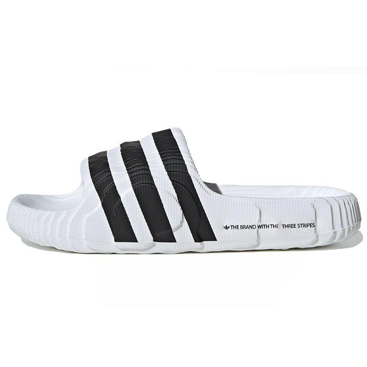 Adilette 22 Adidas Originals Badeschuh 'Weiß Schwarz' IF3668