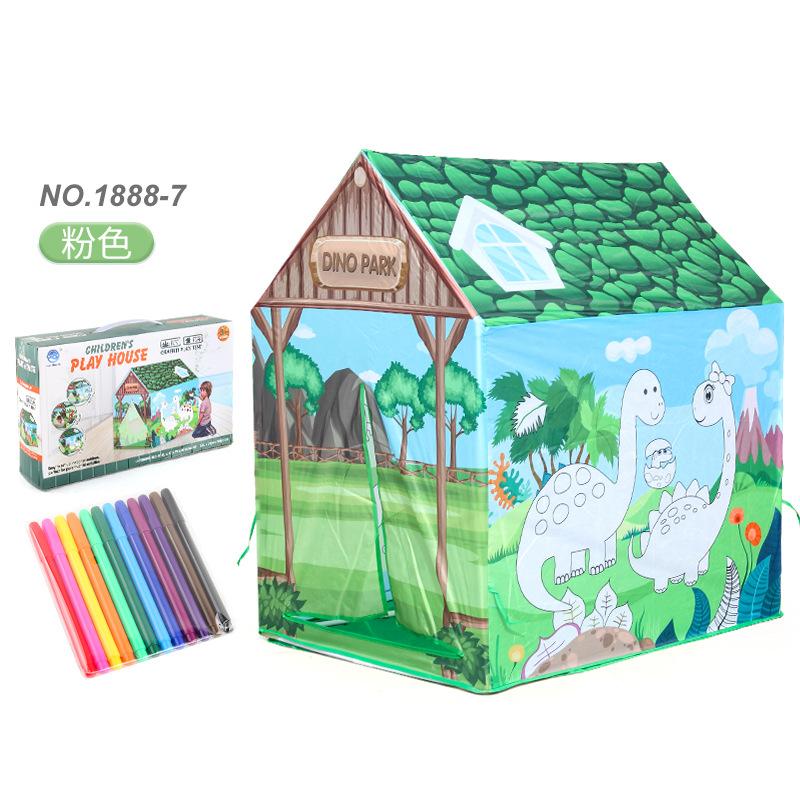 

Детская палатка для дома и улицы, складной игровой домик для лазания, хранение, бассейн с шариками, палатка для граффити, игрушки