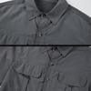 Men Spring Fall Outdoor Shirt Quick Dry Plus Size Soft Breathable Waterproof