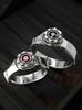 Sterlingworth Sunlight-C1 Natural Stone Silver Ring
