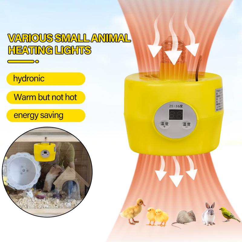 220V Pet Animals Heating Lamp Warm No Light Thermostat Thermostat Heater Reptile Box Heating Lamp 220V 150W For Incubator E27