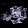 Akvarijní box pro chov ryb Izolační box pro chov ryb Vylíhovací dělič Transparentní design s více mřížkami Izolační box pro chov ryb pro krevety klaun