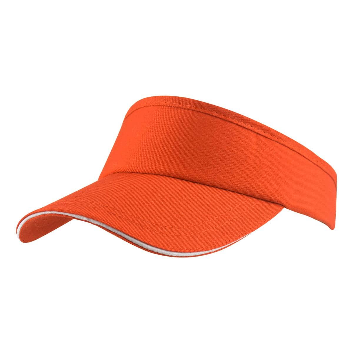 

Sport Sun Visor Breathable Sun Protection Tennis Empty Top Hat Outdoor Sport Golf Running Cycling Hat Adjustable Sunscreen Hat помаранчевий