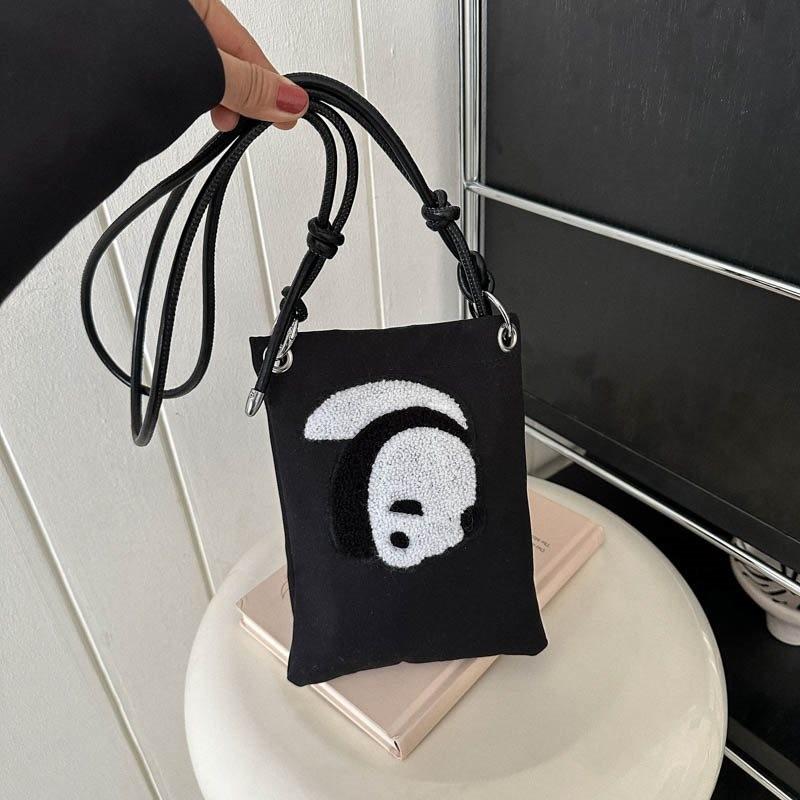 Adorable Panda Mini Crossbody Bag Cute Stylish Shoulder Bag For Students In Various Colors