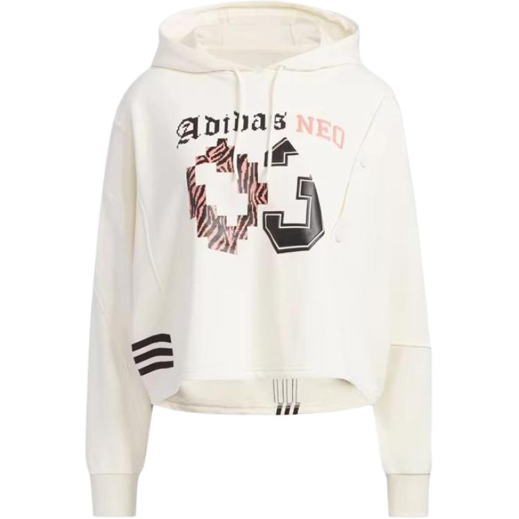 Adidas Neo Sweatshirt Women s Sail White IK7627 AX2XL