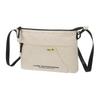 Li Ning Steven Harrington Collaboration Skateboard Fabric Shoulder Bag, Crossbody Bag Regular Unisex Pearl White ABDR608-2