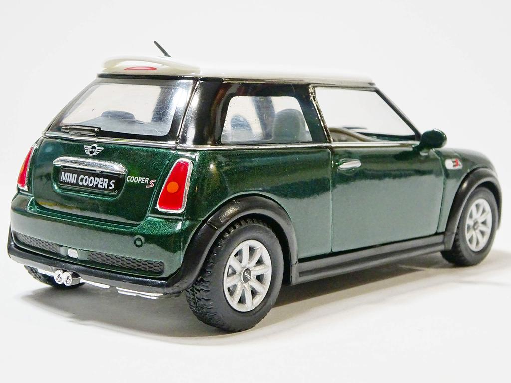 Kinsmart Mini Cooper S Grün Diecast Modellauto KT5059 1/28