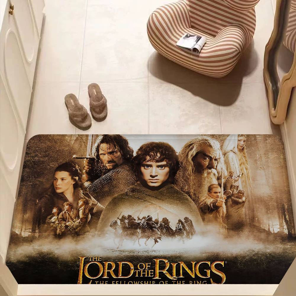 Fantasy The L-Lord Films Of The R-Rings Bath Mat Kids Room Bedroom Decoration Balcony Anti-Slip Doormat Living Room Alfombra