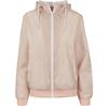 Women's Jacket Build Your Brand Windrunner Windbreaker Light Pink BY130 Pink