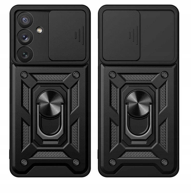 Case for Samsung Galaxy A54 5G ARMOR SLIDE RING BACK + 9H Glass