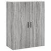 Wall Cabinet Gray Sonoma 69.5 x 34 x 90 cm