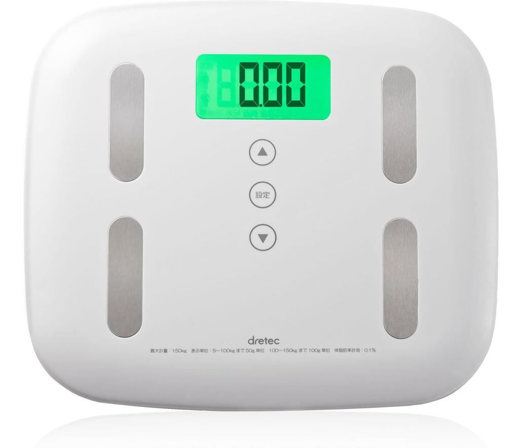 Doretec Body Scale Pietra Plus White BS-238WT