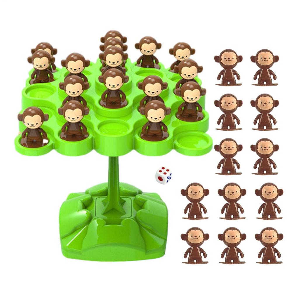 

Monkey Balance Math Game Educational Balancing Board Game For Kids Educational And Creative Balancing Board Toy For Birthday зелёный