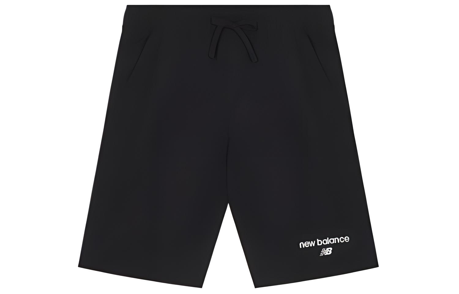 New Balance Sports Shorts Unisex Black Moderate AMS22352-BK M