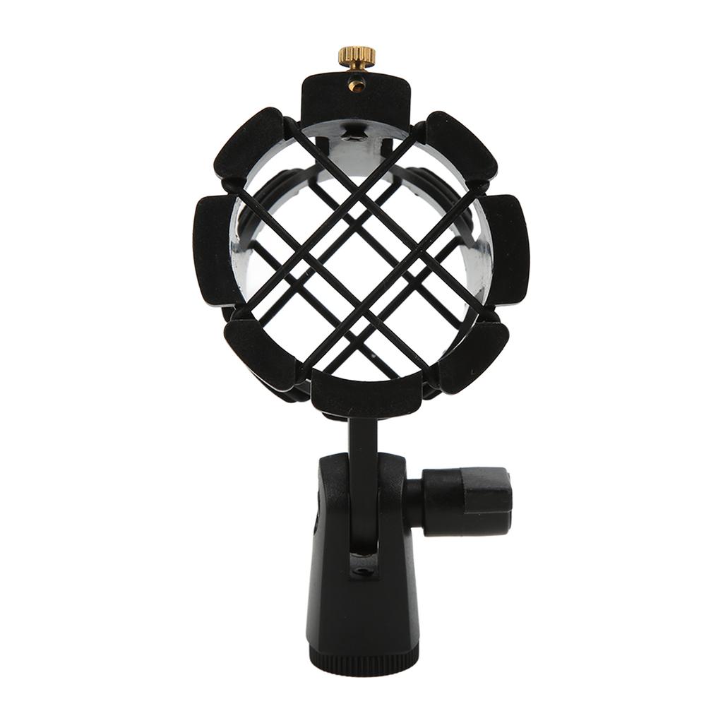 Recording Microphone Holder Mic Shock Mount Plastic Microphone Shockproof Bracket for Live Broadcast