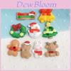 Cute Christmas Snowman Wreath Resin Accessories For Diy Phone Cases And Hair Accessories