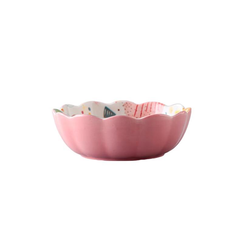 Alpaca Ceramic Salad Bowl Set