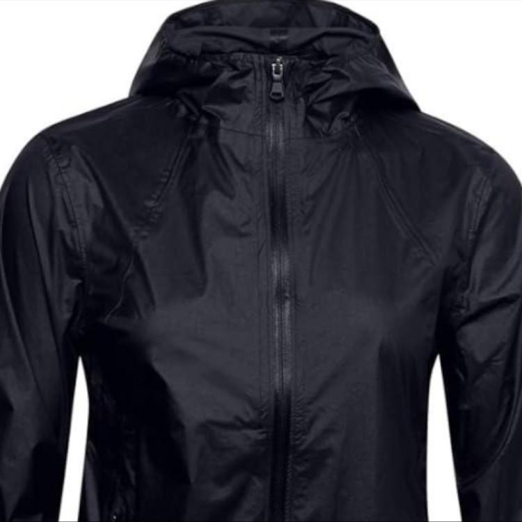 Under Armour Giacca a guscio antipioggia Impasse Donna Top Nero 1350952-001