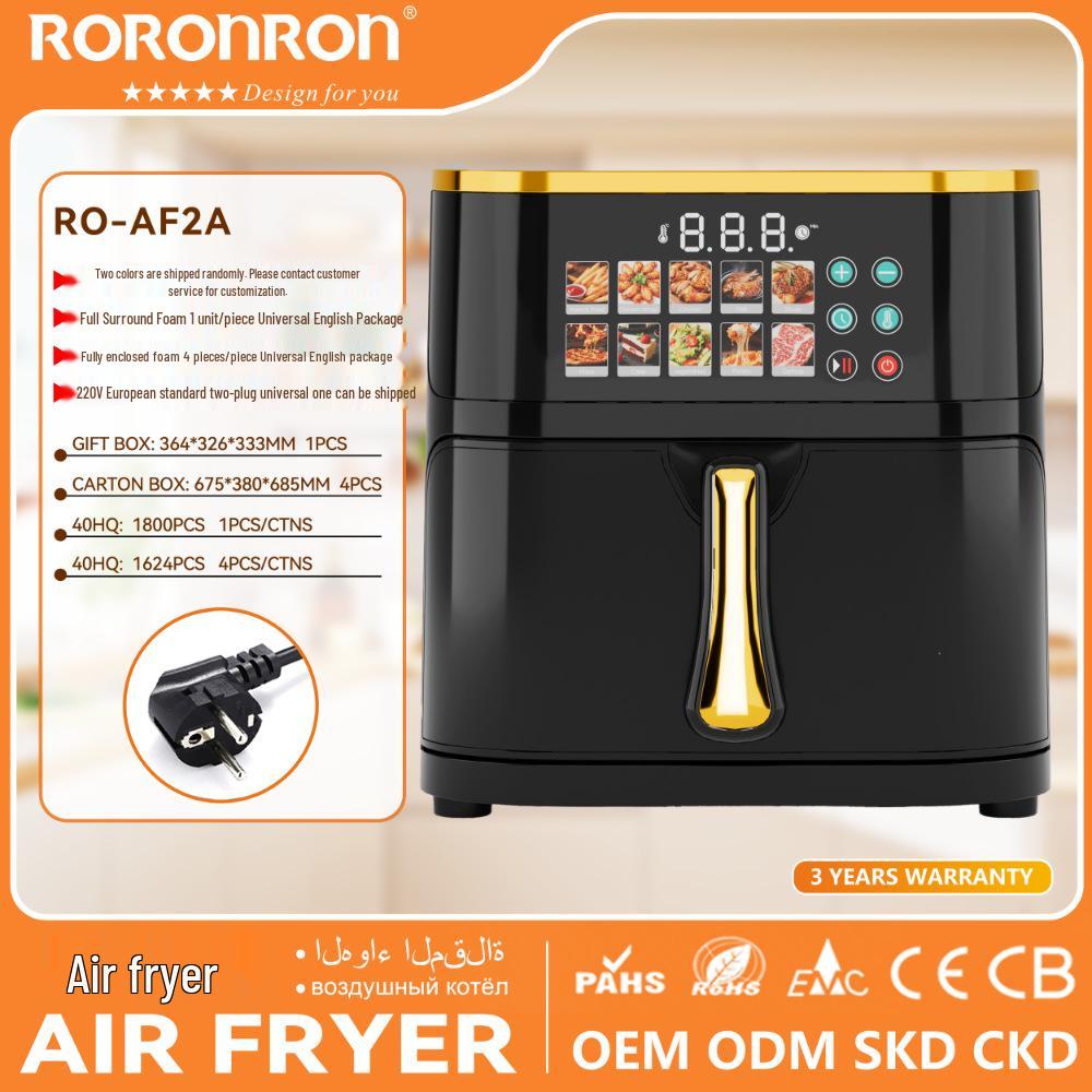Electric Air Fryer Oven 13L - Large Capacity, Multifunctional, Visible Fryer for French Fries and More Household Cooking