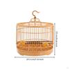 Round Bird Cage Removable Bottom Tray Easy To Clean Birdcage for Indoor, Home