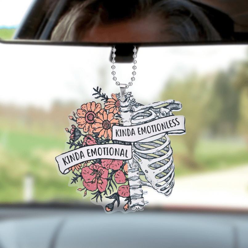 Acrylic Playful Car Decor Quirky Cartoon Hanging Ornament Versatile Bag And Home Use
