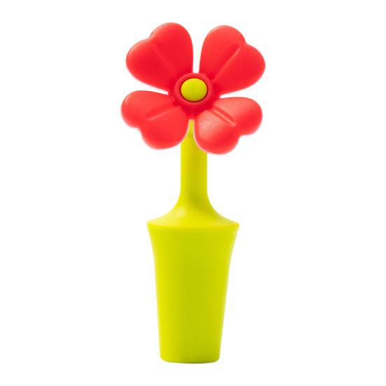 Multilayer Stepped Sealing Rings Flower Silicone Wine Stopper, Food Grade Leak-Proof Bottle Sealer, Decorative Shape Stoppers Creative Floral