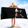 Adult Oversized Beach Towel Sphynx Cat Sand Proof Microfiber Woman Beach Towel Quick Dry Lightweight Travel Towel for Pet Lovers