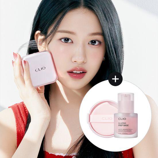 Clio Kill Cover Mesh Glow Essential Cushion (+Prep Base 15ml+Refill 1P)