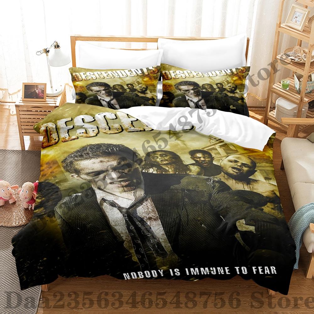 

Punk Rock Bplus Descendents Beding Set Single Twin Ful Quen King-Sized Dimensionsd Dimensions Bed Linen Set Adult People Kid Bedrom Duvetcover Sets 135*200cm Eu-Single