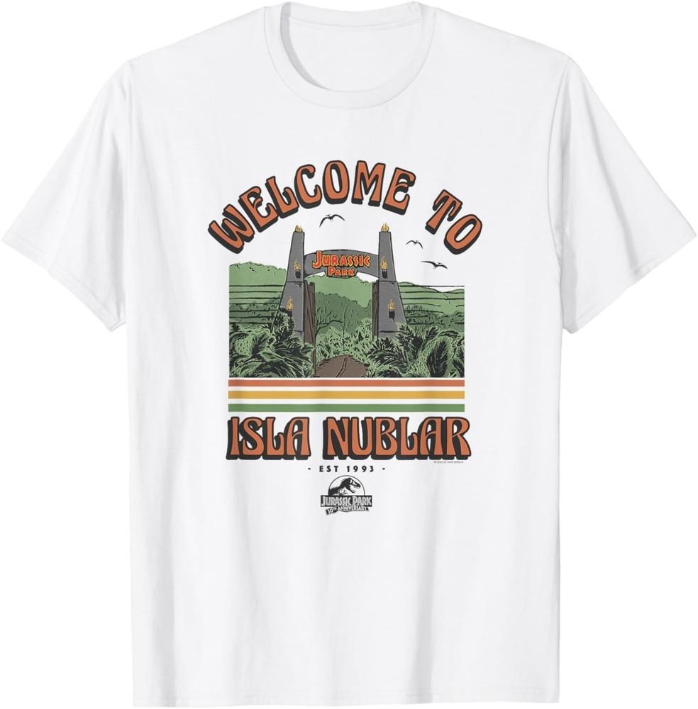 

Jurassic Park 30th Anniversary Welcome to Isla Nublar T-Shirt 4XL