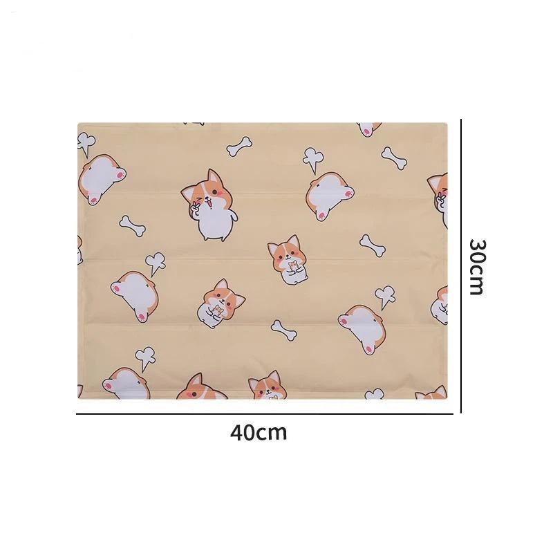Reusable Pet Cooling Mat Waterproof Gel Pad For Dogs And Cats Summer Non Toxic Cool Bed Mat
