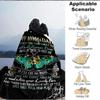 1pc Mom & Dad Memorial Quote Blanket - Perfect Gift for Birthdays, Christmas & Halloween- Soft, Warm & Versatile Yy250909101