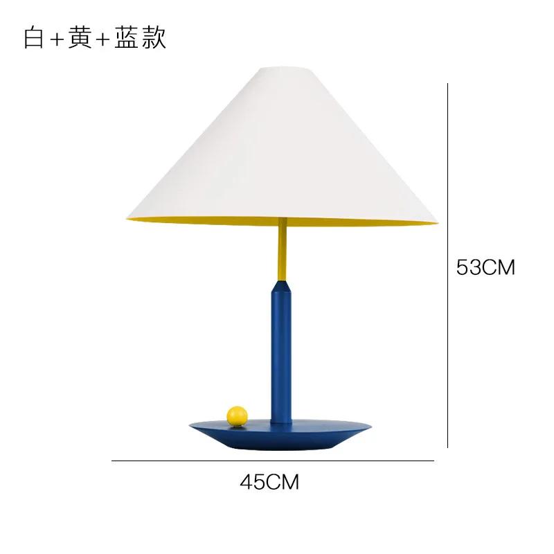 

Светодиодная настольная лампа Nordic AC 90 В до 260 В в форме ведра, креативные настольные лампы для современной спальни, прикроватная лампа для чтения, украшение стола