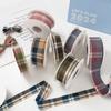 British Style Plaid Ribbon Hair Accessories Handmade Hairband Hair Clip Decoration DIY Clothing Webbing & Gift Ribbons