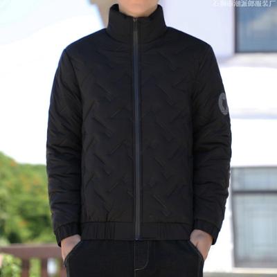 Nová zimní péřová prošívaná bunda Mládežnická bunda Pánská prošívaná bunda Slim-fit Krátká pánská prošívaná bunda Pánská