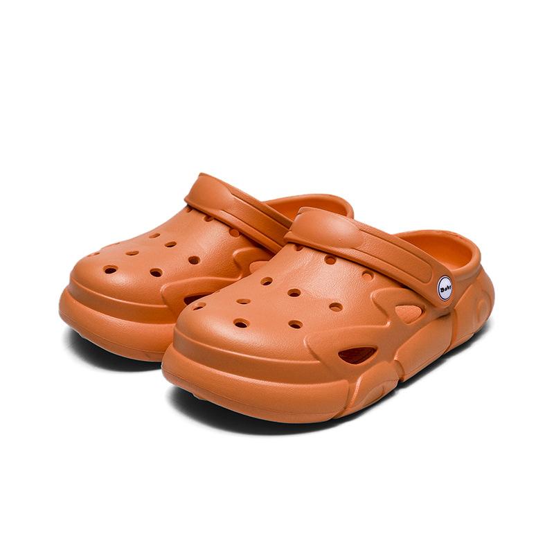 Beach Baotou Non-slip Classmates Hole Shoes New Children's Slippers Boys and Girls Baby Sandals Soft-soled Sandals