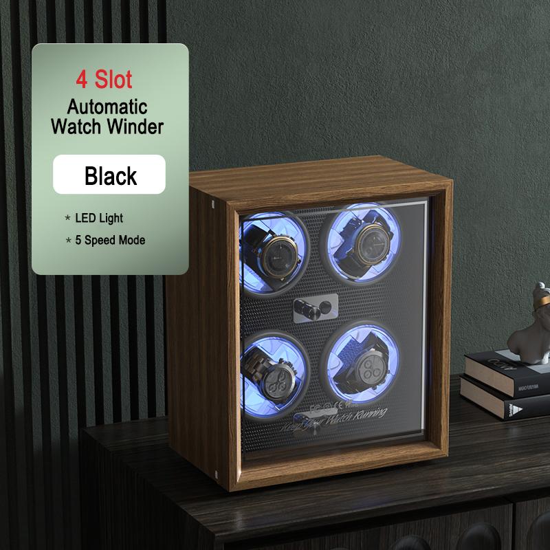 Watch Winder For Automatic Watches Usb Power Used Globally Mute Mabuchi Motor Mechanical Watch Electric Rotate Stand Box Wooden