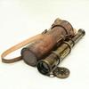 Vintage Brass Spyglass Telescope | Dollond London 1920 Style | Wood or Leather Case | Nautical Gift Décor