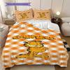 Garfield Comic Book Set Bedding 1 Duvet Cover 2 Pillowcase Without Core Bedding Set Christmas Birthday Gift Duvet Cover And Pillowcase Bedding