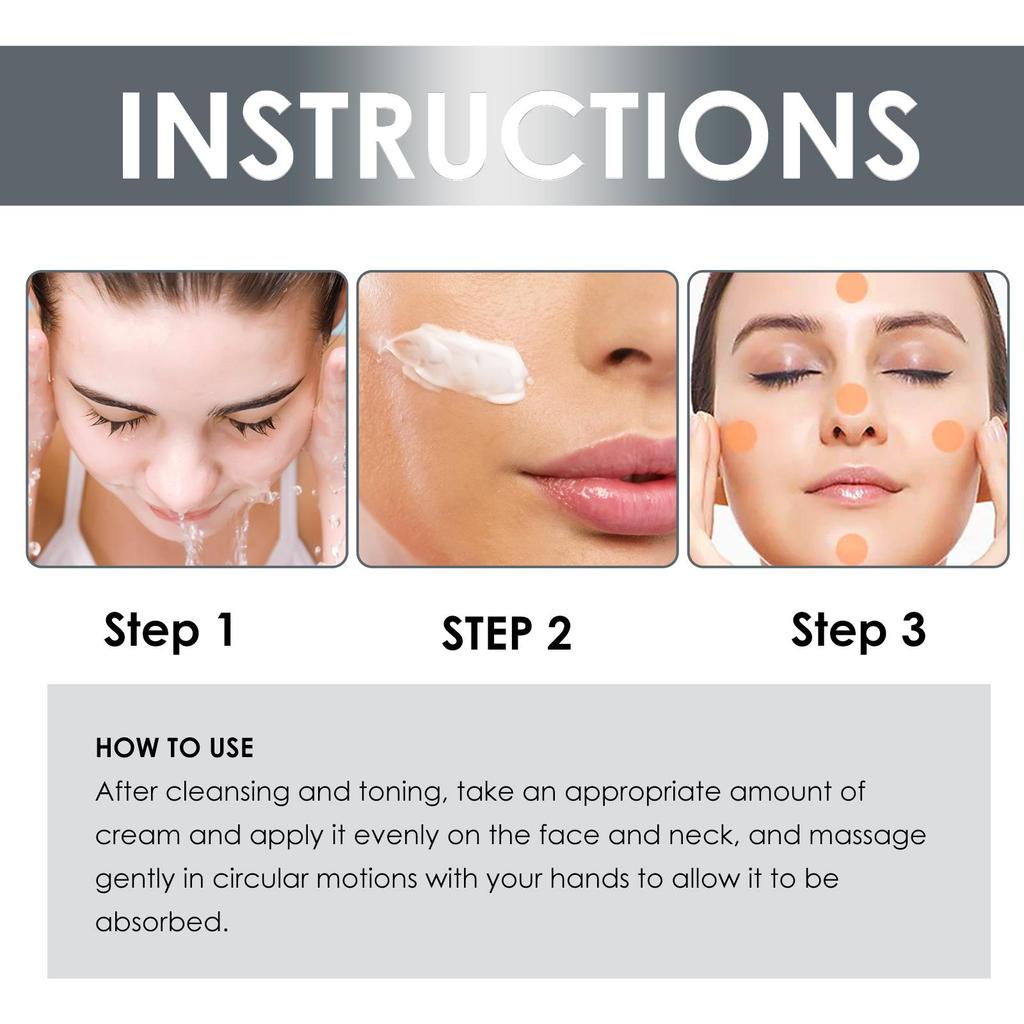 EELHOE CRÈME FIXANTE POUR LES RIDULES DU VISAGE Raffermissante Réparatrice Estompe les Pores