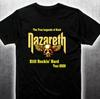 Nazareth Band Still Rockin Hard Tour 2026 T-shirt Noir S-4XL