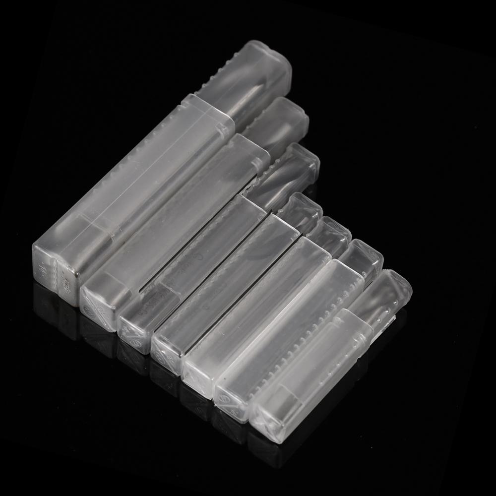 7pcs M42 HSS High Speed Steel Cobalt Spotting Drill Bits Set Round Shank 90 Degree Drilling Chamfering Tool