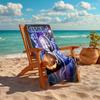 1Pc Casper Halloween Adventure Beach Towel, Quick Dry, Multi-Use for Beach Pool Gym Yoga Home Travel, Christmas, Halloween, Xmas Gift M929424