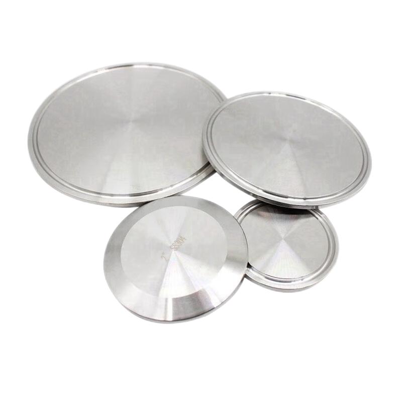 Sanitary Stainless Steel Quick-Connect Blind Cap