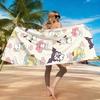 1pc Sanrio Kuromi Beach Towel, Quick-Dry Lightweight for Swimming, Surfing, Camping, Unisex Holiday Gift